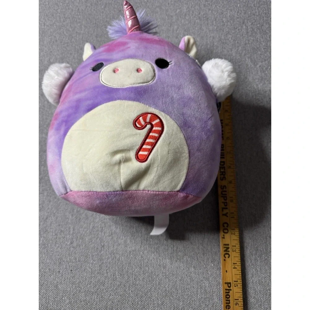 Original Squishmallows 2021 Lola The Skiing Holiday Unicorn